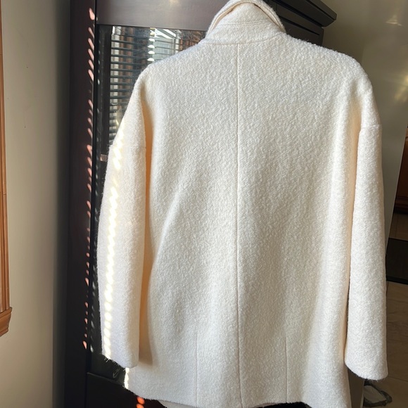 NWT Forever 21 bouclé wool coat Made large, oversized - Picture 5 of 13